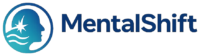 mentalshift logo with gradient head design